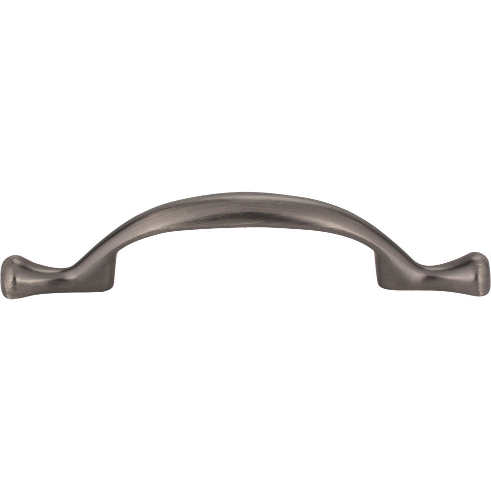 Elements 897-3BNBDL: 3" cc Merryville Arch Cabinet Pull - Brushed Pewter