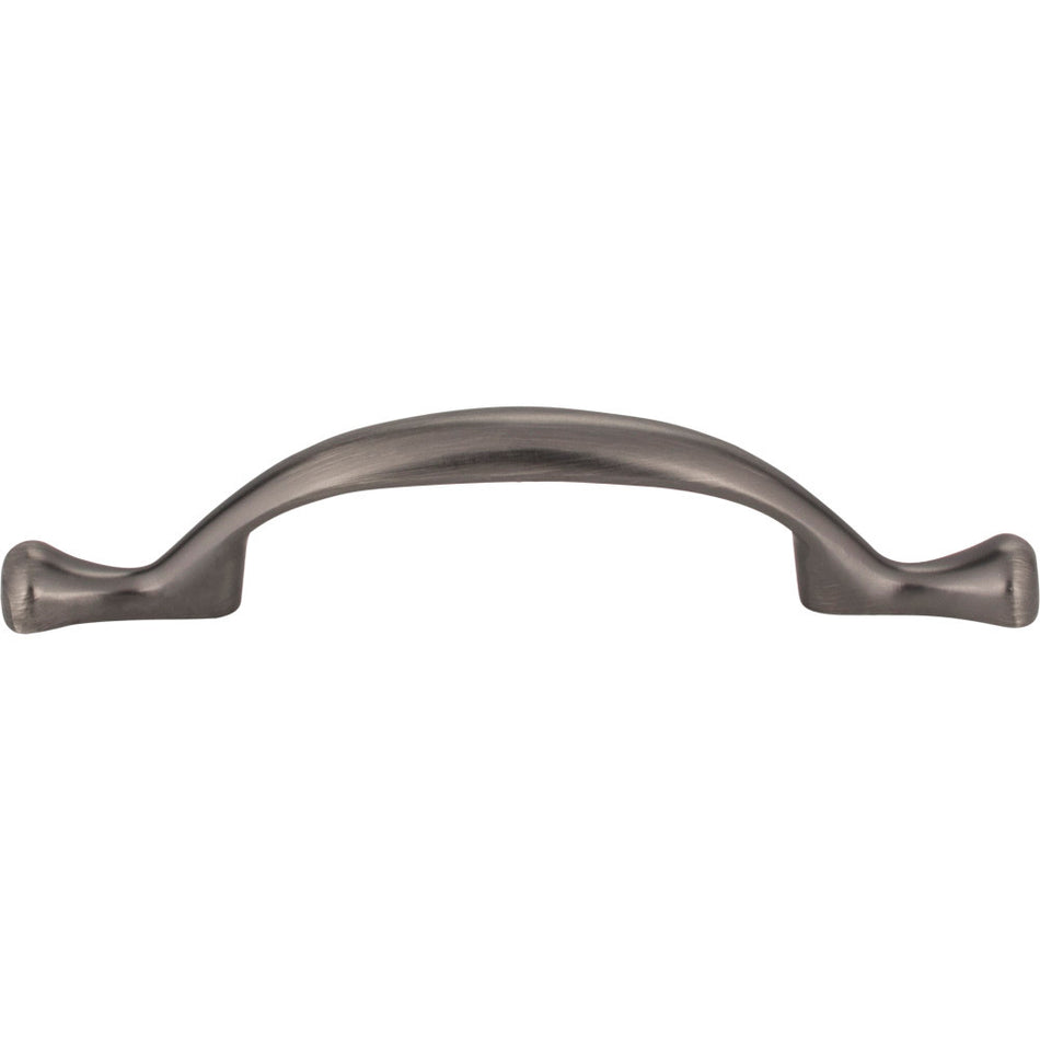 Elements 897-3BNBDL: 3" cc Merryville Arch Cabinet Pull - Brushed Pewter