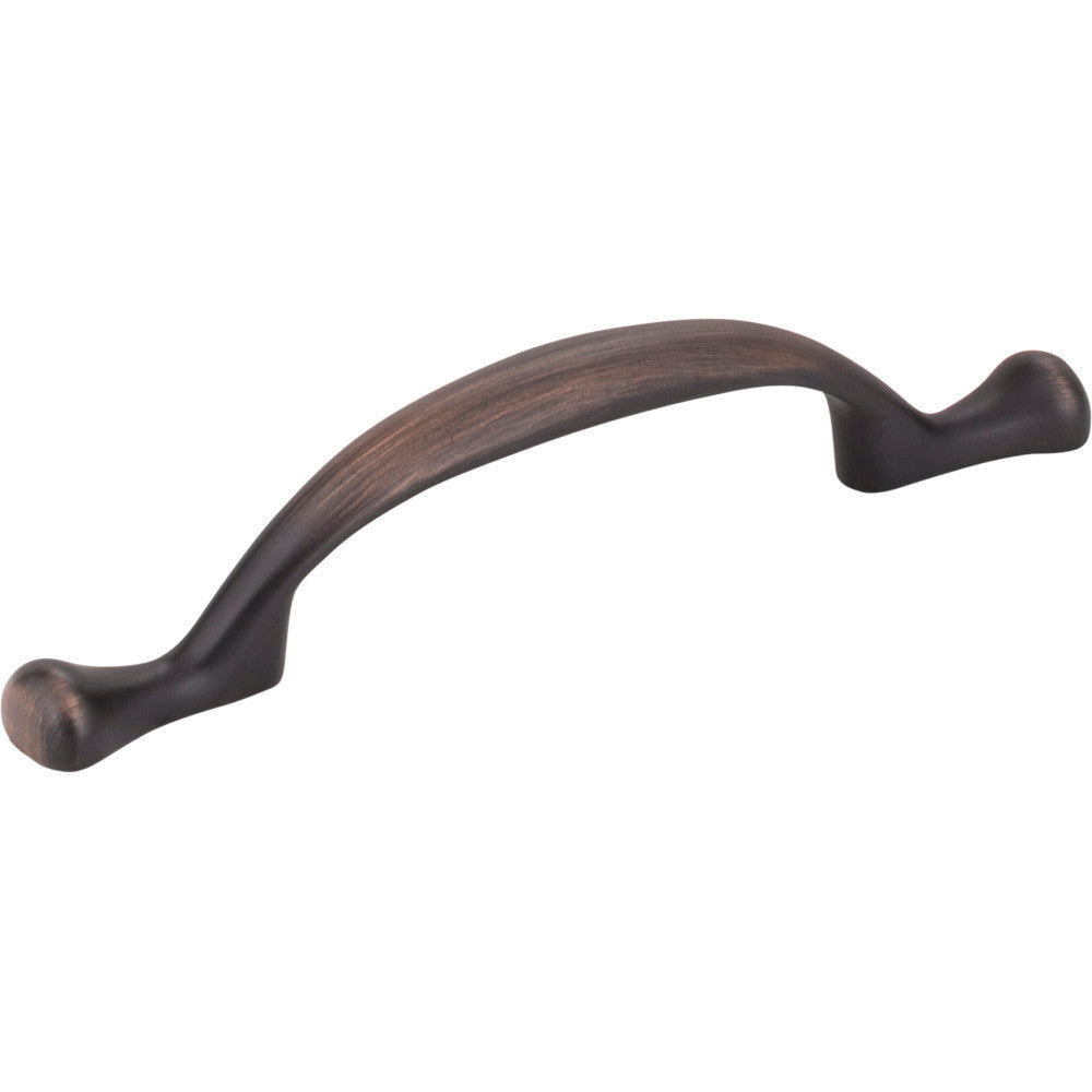 Elements 897-3DBAC: 3" cc Merryville Arch Cabinet Pull - Brushed Oil Rubbed Bronze