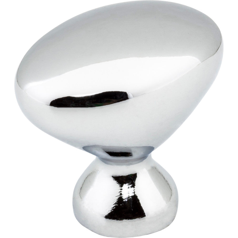 Elements 897L-PC: 1-1/4" Merryville Egg Cabinet Knob - Polished Chrome