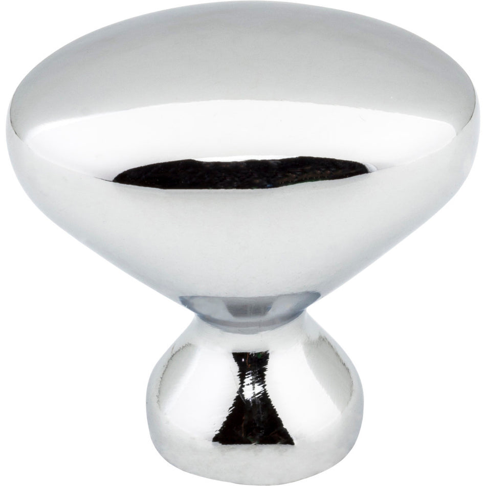 Elements 897L-PC: 1-1/4" Merryville Egg Cabinet Knob - Polished Chrome