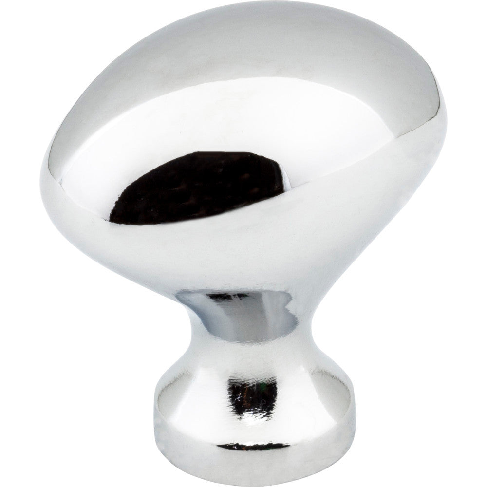 Elements 897PC: 1-1/8" Merryville Egg Cabinet Knob - Polished Chrome