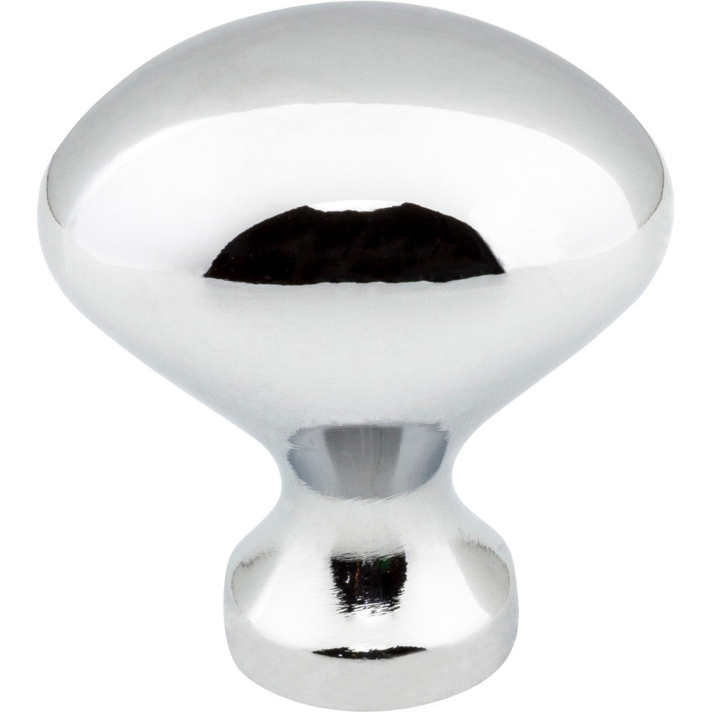 Elements 897PC: 1-1/8" Merryville Egg Cabinet Knob - Polished Chrome