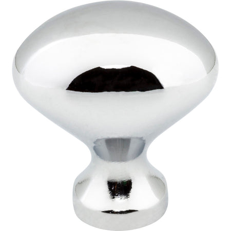 Elements 897PC: 1-1/8" Merryville Egg Cabinet Knob - Polished Chrome