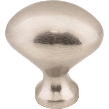 Elements 897SN: 1-1/8" Merryville Egg Cabinet Knob - Satin Nickel