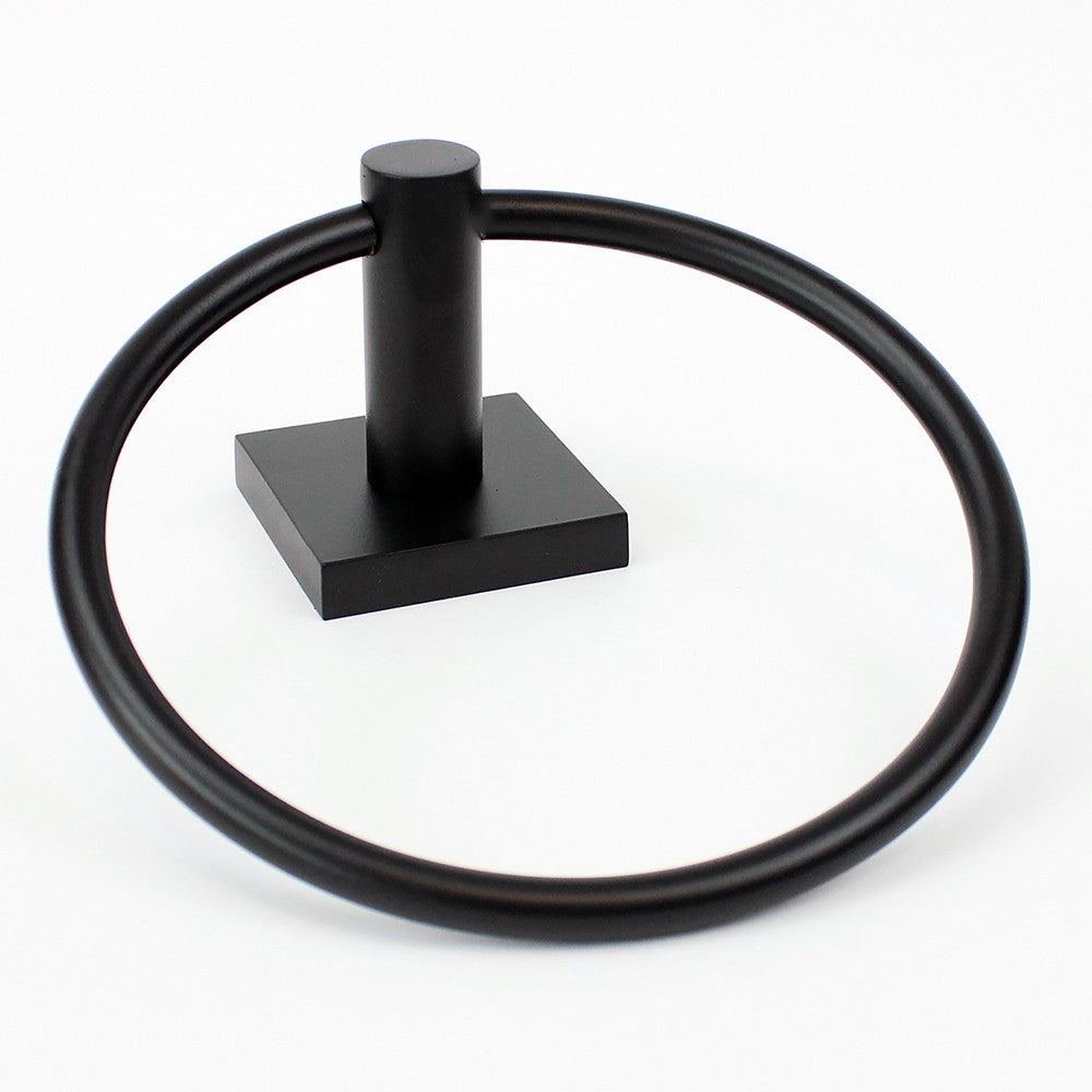 Rusticware 8986BLK: Urban Towel Ring - Black