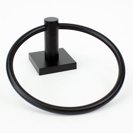 Rusticware 8986BLK: Urban Towel Ring - Black