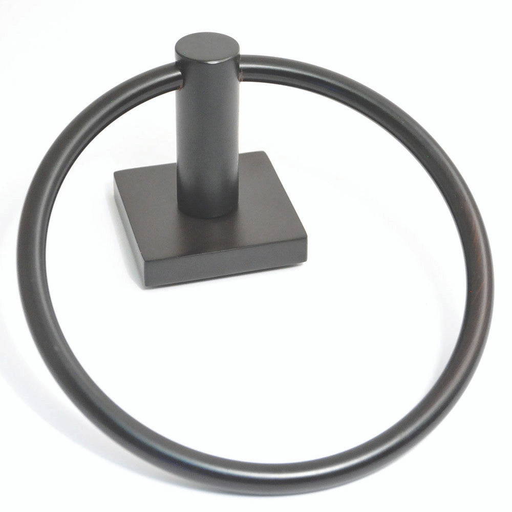Rusticware 8986ORB: Urban Towel Ring - Oil Rubbed Bronze