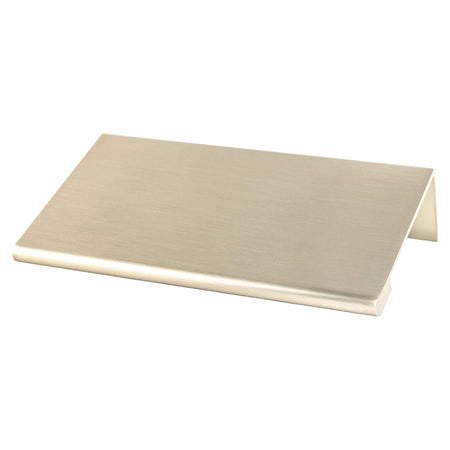 Berenson 8998-40CZ: 56mm cc Contemporary Advantage Two Edge Cabinet Pull - Champagne