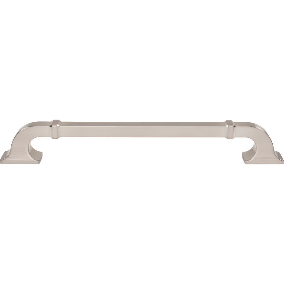 Top Knobs TK3318BSN: 18" cc Califon Appliance Pull - Brushed Satin Nickel