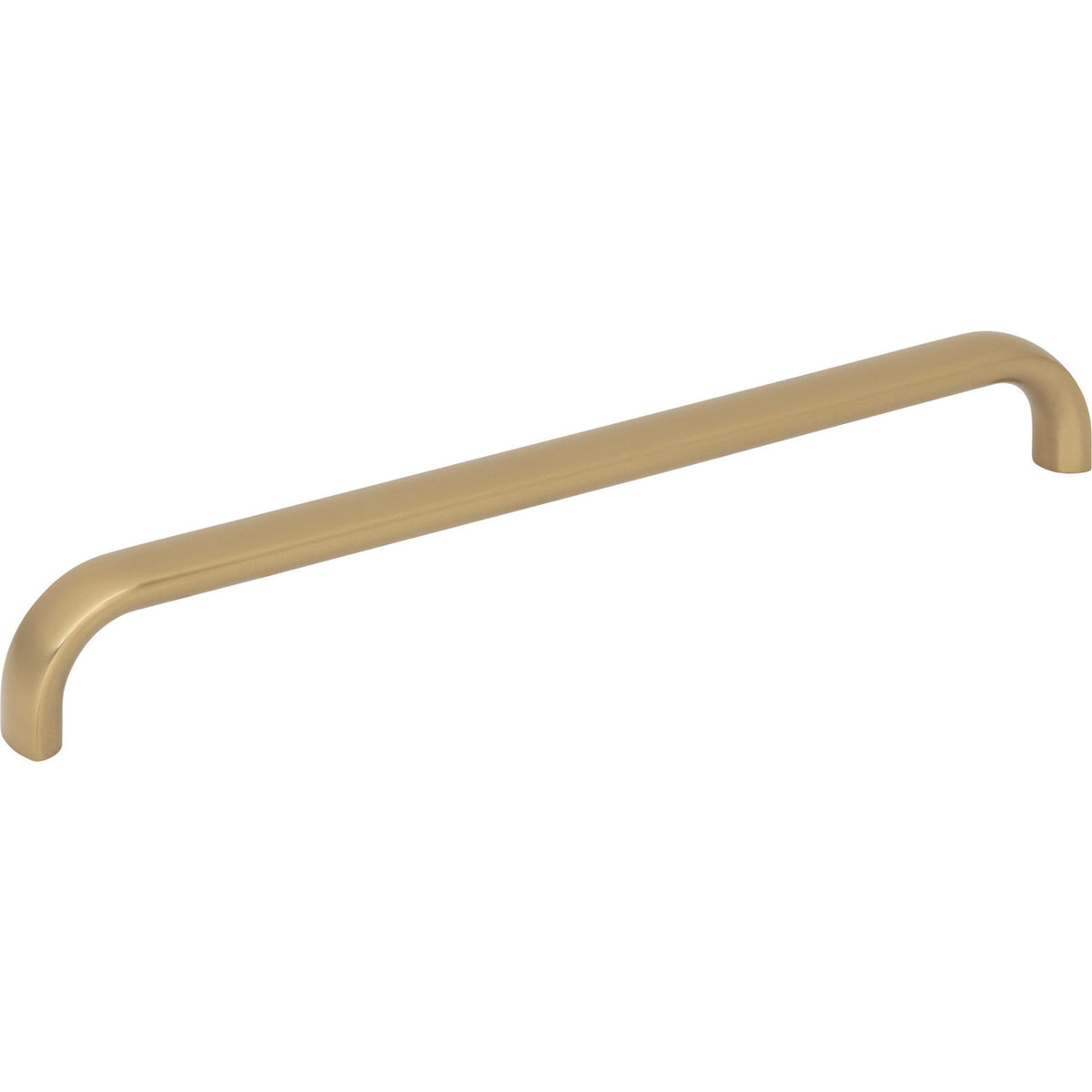 Top Knobs TK3345HB: 7-9/16" Brockwell D-Handle Cabinet Pull - Honey Bronze