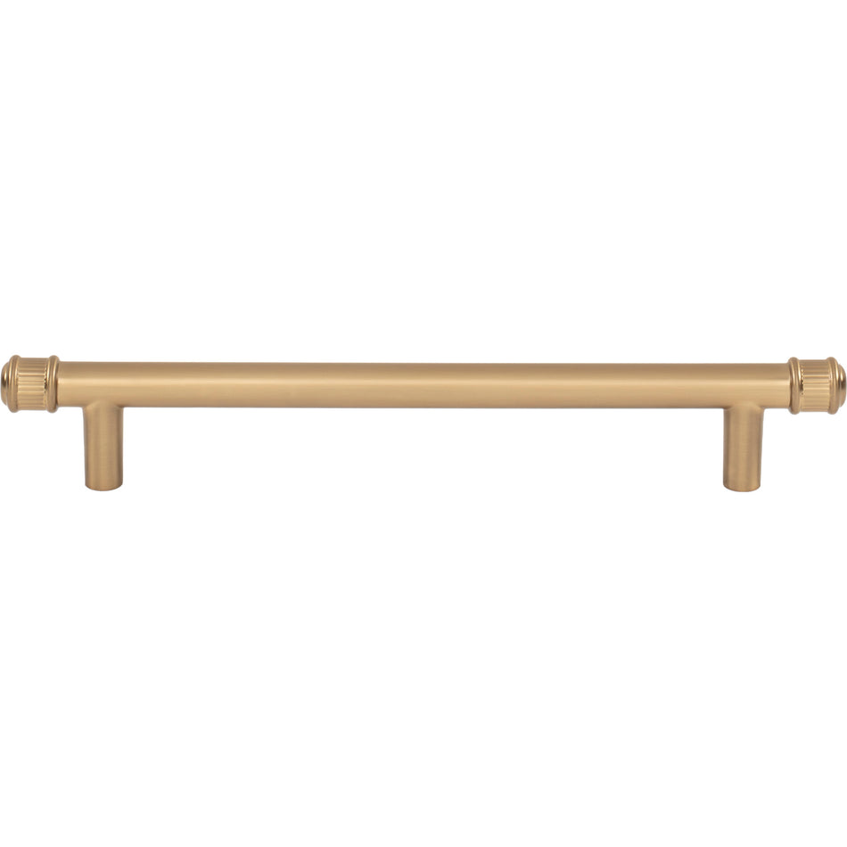 Top Knobs TK3293HB: 6-5/16" cc Elland Cabinet Pull - Honey Bronze