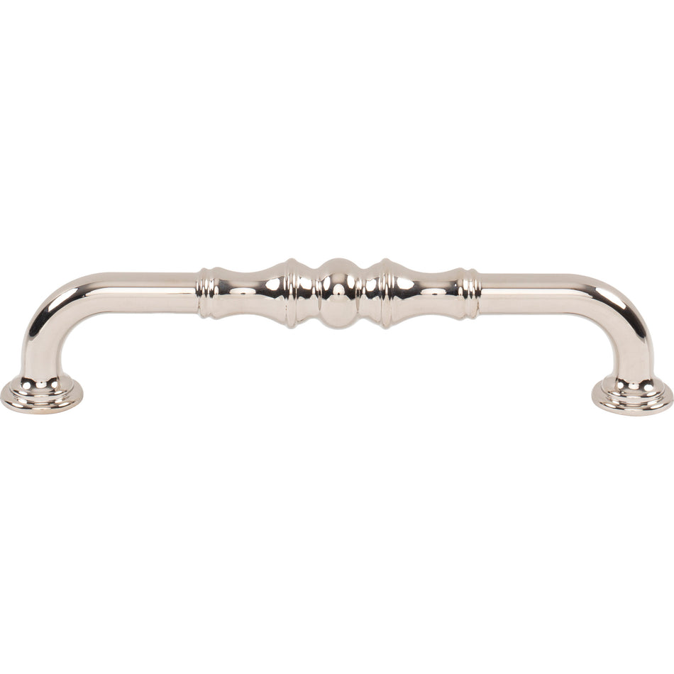 Top Knobs TK3433PN: 6-5/16" cc Bayridge Cabinet Pull - Polished Nickel