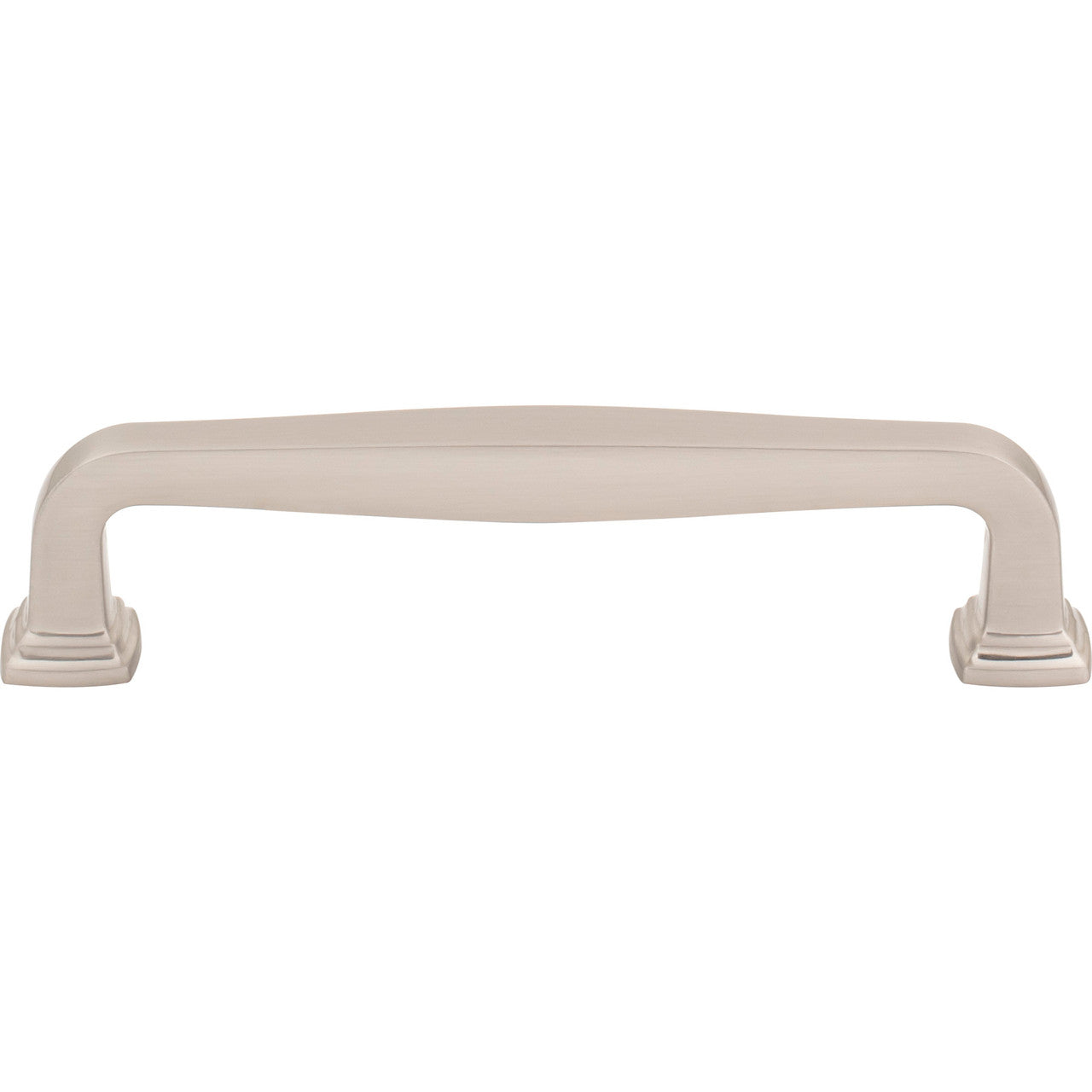 Jeffrey Alexander 782-128SN: 128mm cc Fontana Bar Cabinet Pull - Satin Nickel