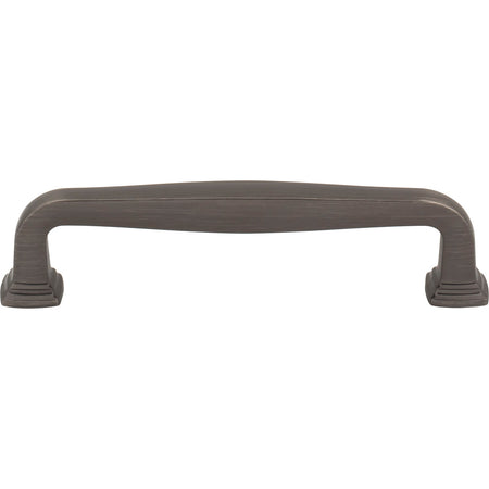 Jeffrey Alexander 782-128BNBDL: 128mm cc Fontana Bar Cabinet Pull - Brushed Pewter