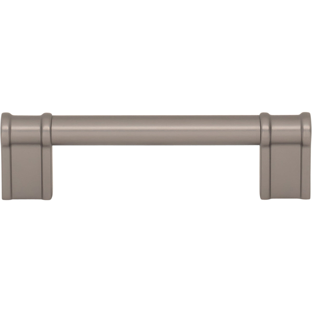 Top Knobs TK3382AG: 3-3/4" Newburn D-Handle Cabinet Pull - Ash Gray