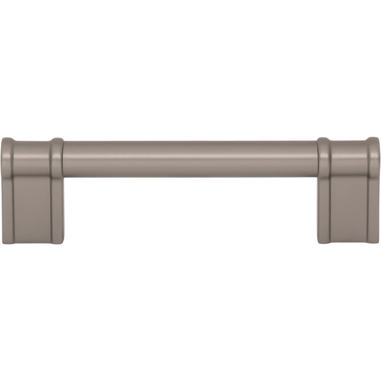 Top Knobs TK3382AG: 3-3/4" Newburn D-Handle Cabinet Pull - Ash Gray