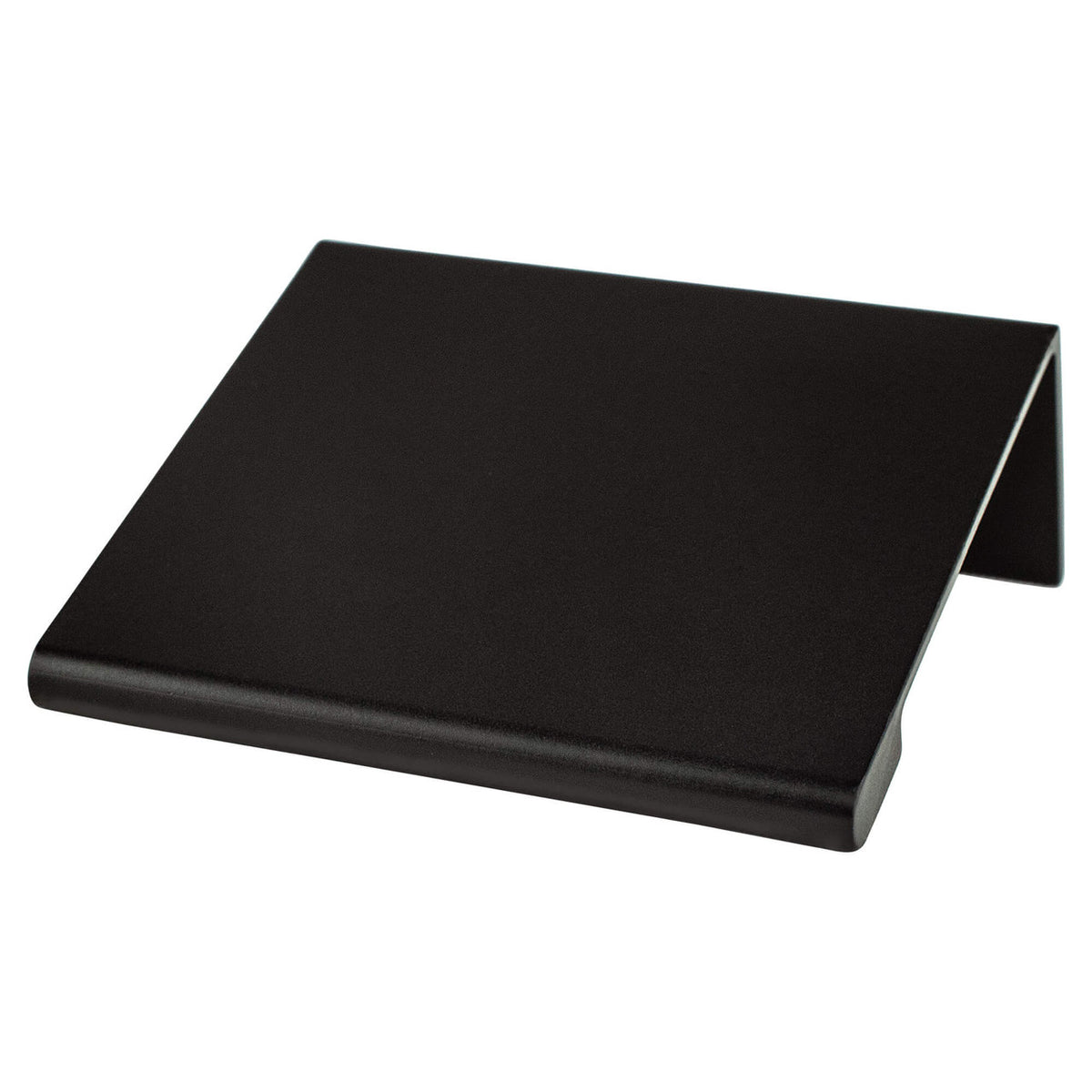 Berenson 9002-4055: 25.4mm cc Contemporary Advantage Two Edge Cabinet Pull - Matte Black