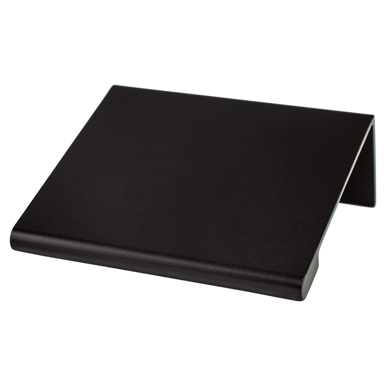 Berenson 9002-4055: 25.4mm cc Contemporary Advantage Two Edge Cabinet Pull - Matte Black