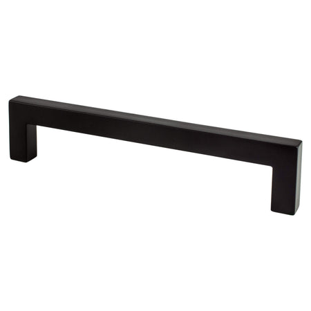Berenson 9014-4055: 128mm cc Contemporary Advantage One Cabinet Pull - Matte Black