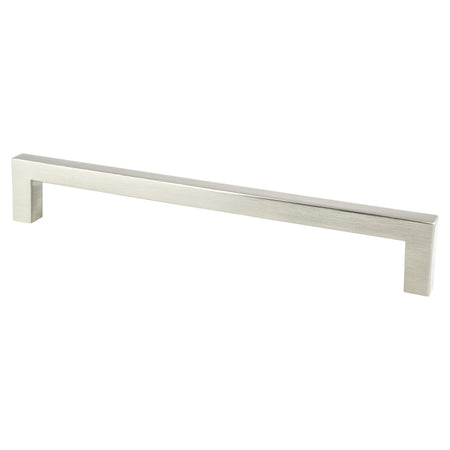 Berenson 9018-4BPN: 192mm cc Contemporary Advantage One Cabinet Pull - Brushed Nickel