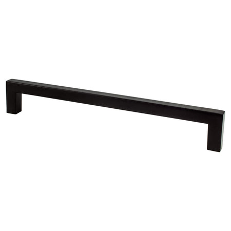 Berenson 9020-4055: 192mm cc Contemporary Advantage One Cabinet Pull - Matte Black
