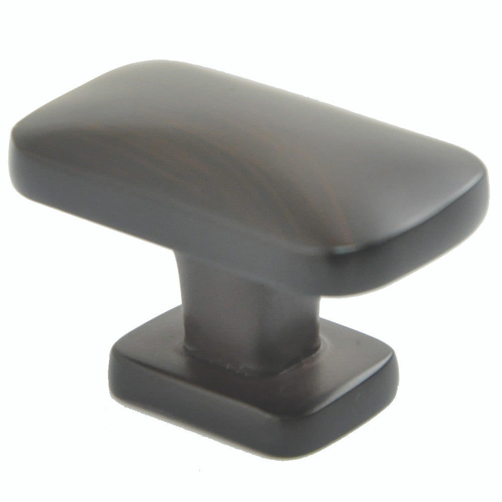 Rusticware 902ORB: Rectangle Cabinet Knob - Oil Rubbed Bronze