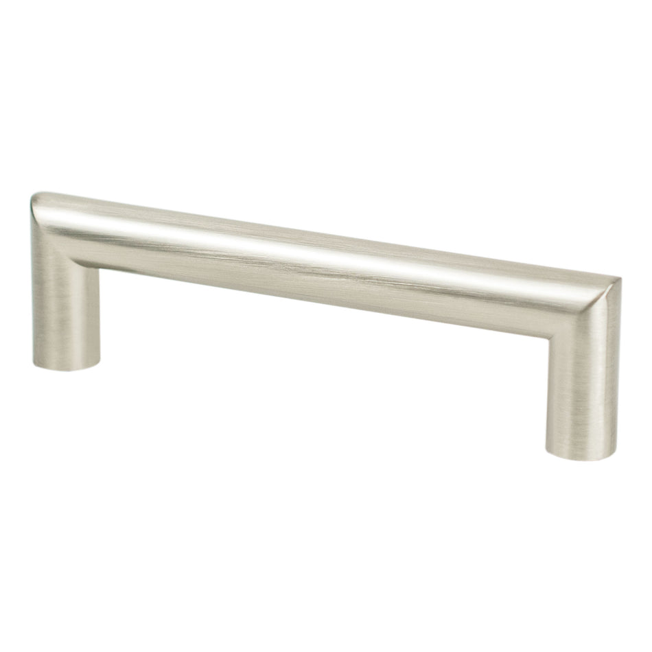Berenson 9040-1BPN: 96mm cc Transitional Advantage Four Cabinet Pull - Brushed Nickel