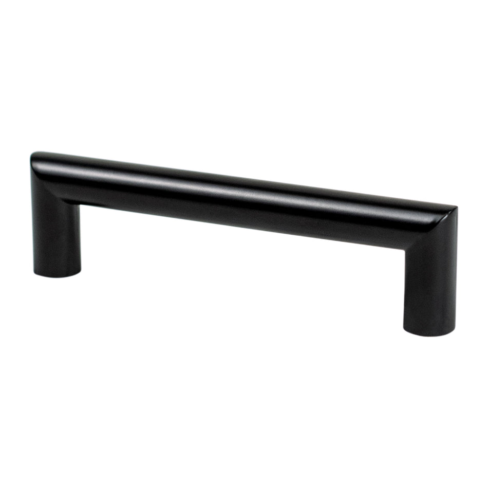 Berenson 9042-1055: 96mm cc Transitional Advantage Four Cabinet Pull - Matte Black