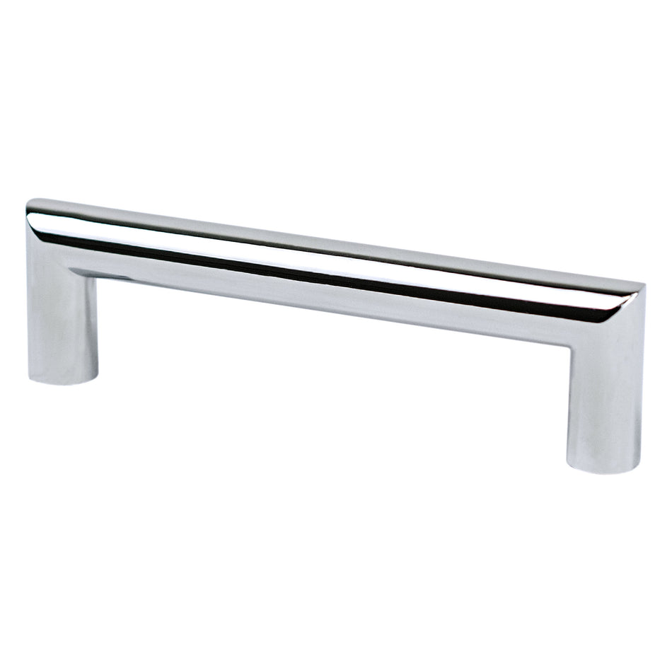 Berenson 9044-1026: 96mm cc Transitional Advantage Four Cabinet Pull - Polished Chrome