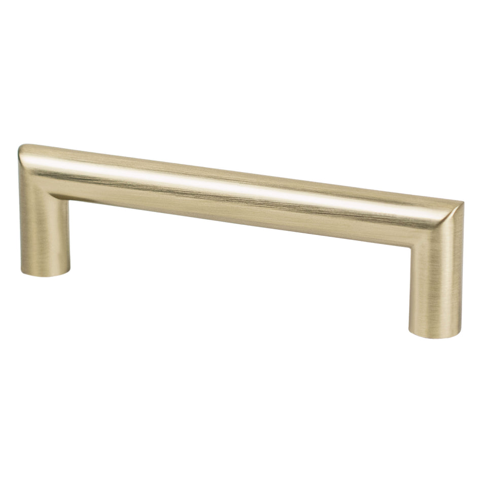 Berenson 9046-10CZ: 96mm cc Transitional Advantage Four Cabinet Pull - Champagne