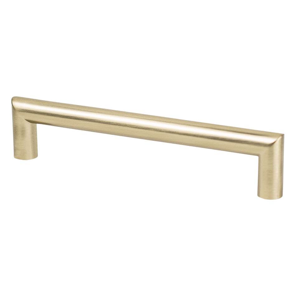 Berenson 9047-10CZ: 128mm cc Transitional Advantage Four Cabinet Pull - Champagne