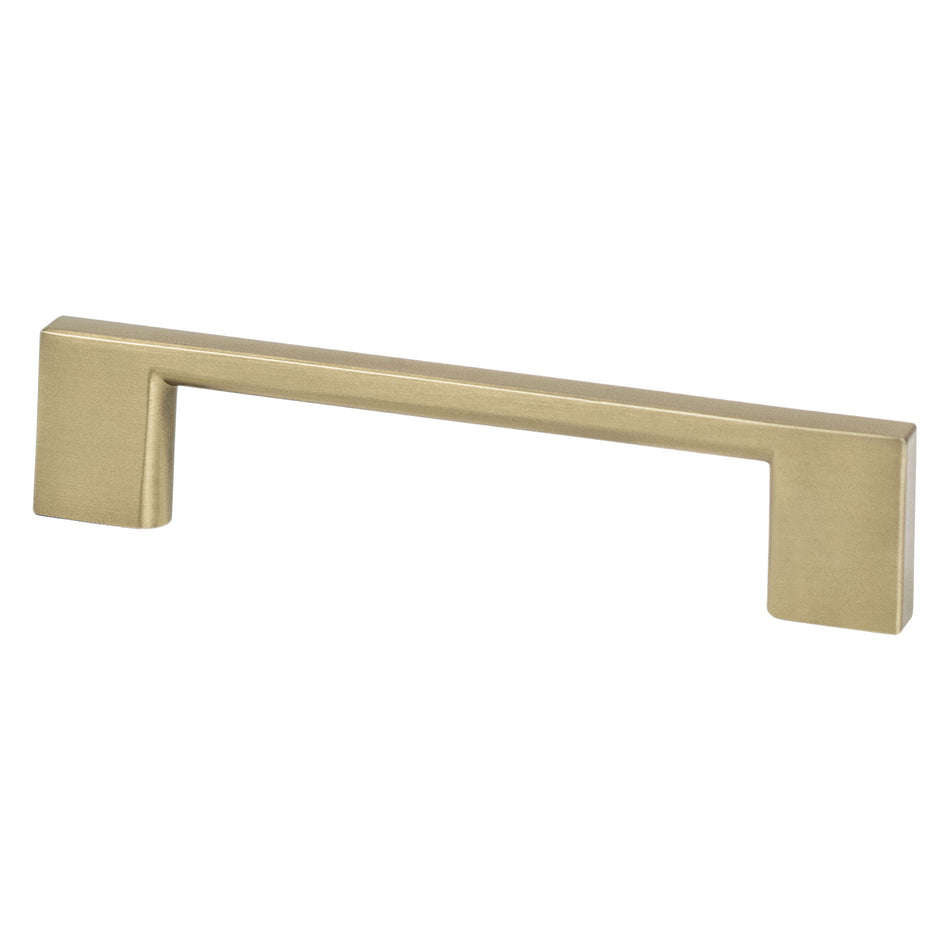 Berenson 9051-40CZ: 96mm cc Transitional Advantage Four Cabinet Pull - Champagne