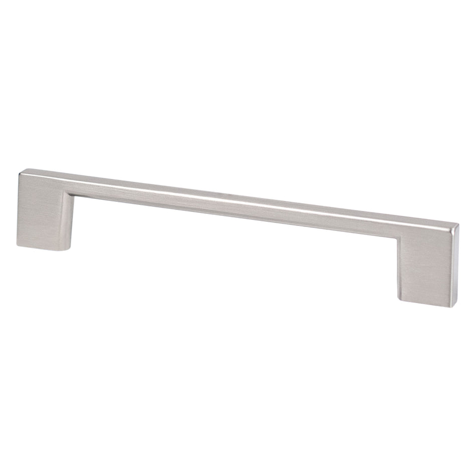 Berenson 9052-4BPN: 128mm cc Transitional Advantage Four Cabinet Pull - Brushed Nickel