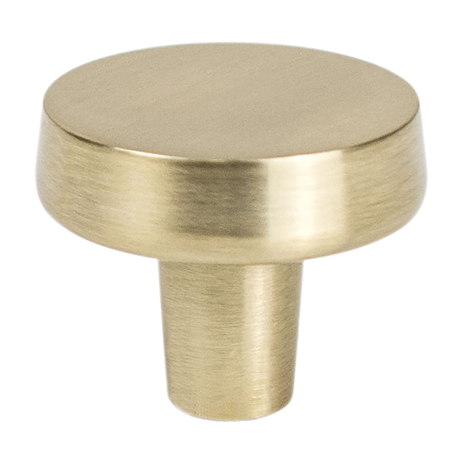 Berenson 9064-10CZ: 1-7/32" Transitional Advantage Four Cabinet Knob - Champagne
