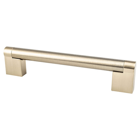 Berenson 9116-10CZ: 128mm cc Contemporary Advantage Three Round Bar Cabinet Pull - Champagne