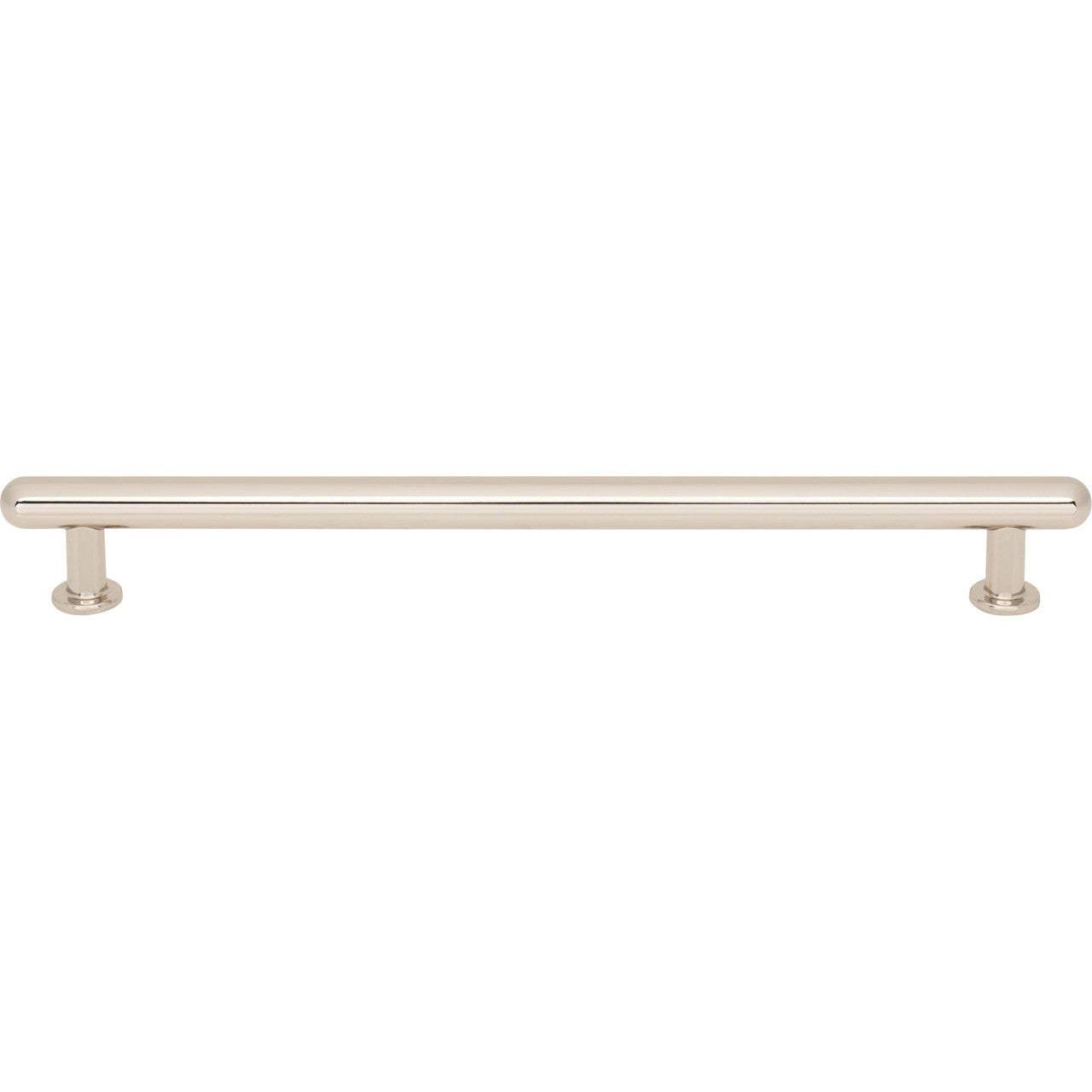 Top Knobs TK3335PN: 8-13/16" Lambert Bar Cabinet Pull - Polished Nickel