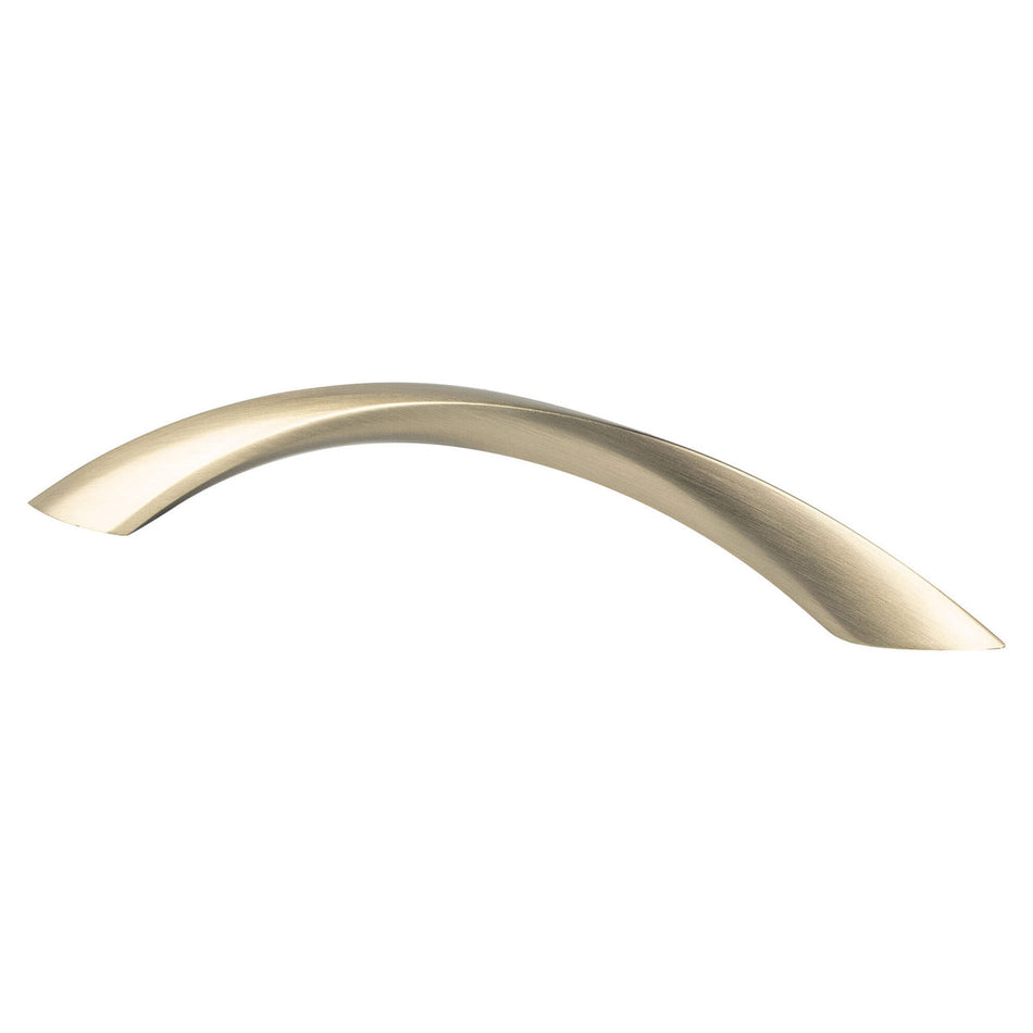 Berenson 9127-10CZ: 128mm cc Contemporary Advantage Five Cabinet Pull - Champagne