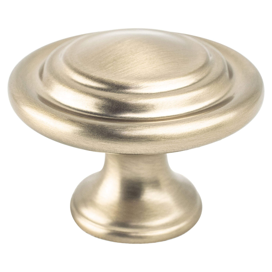 Berenson 9131-10CZ: 1-5/16" Traditional Advantage Four Cabinet Knob - Champagne