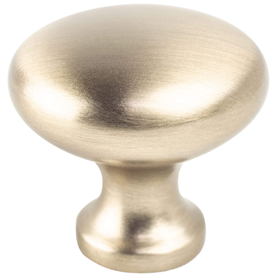 Berenson 9133-10CZ: 1-1/8" Traditional Advantage Four Mushroom Cabinet Knob - Champagne