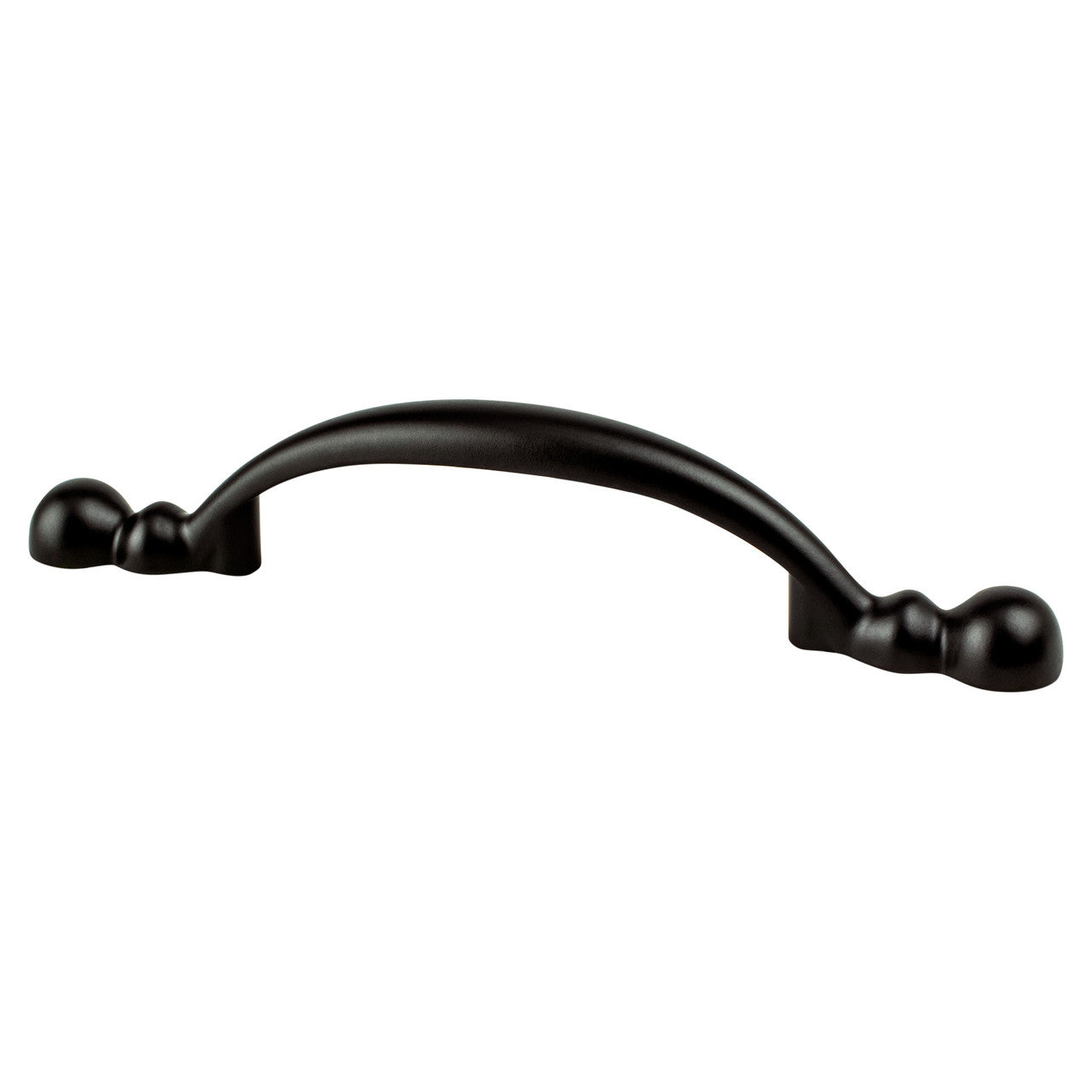 Berenson 9134-1055: 3" cc Traditional Advantage Four Cabinet Pull - Matte Black