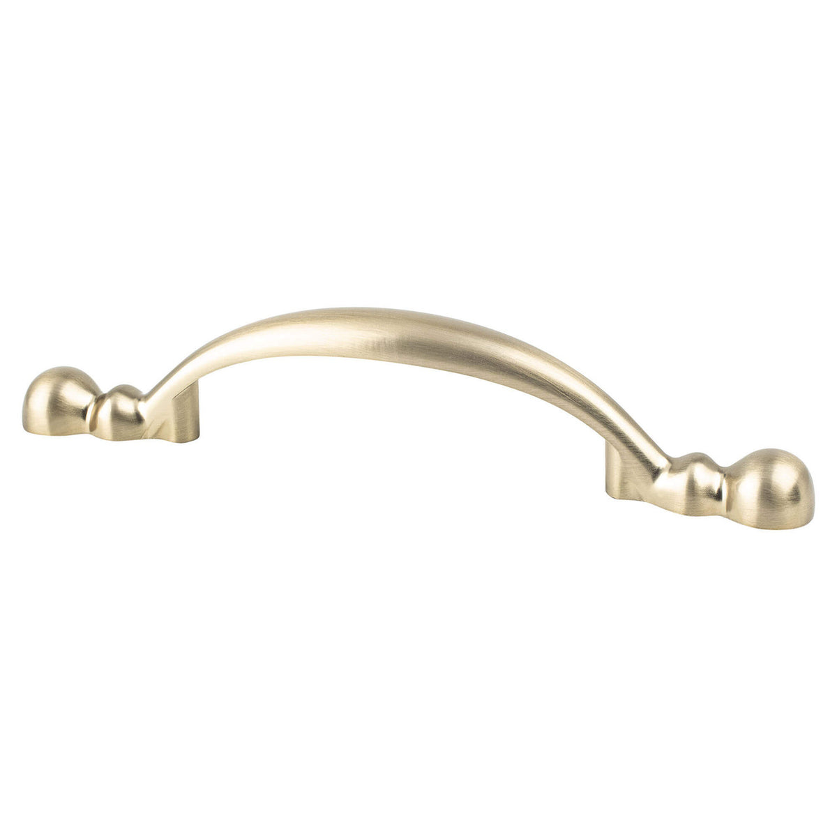 Berenson 9135-10CZ: 3" cc Traditional Advantage Four Cabinet Pull - Champagne