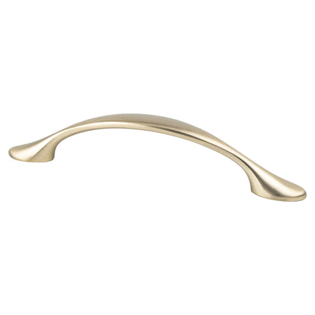 Berenson 9138-10CZ: 96mm cc Transitional Advantage Three Cabinet Pull - Champagne