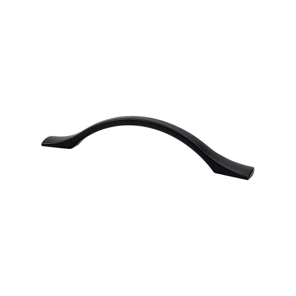 Berenson 9143-1055: 128mm cc Echo Cabinet Pull - Matte Black