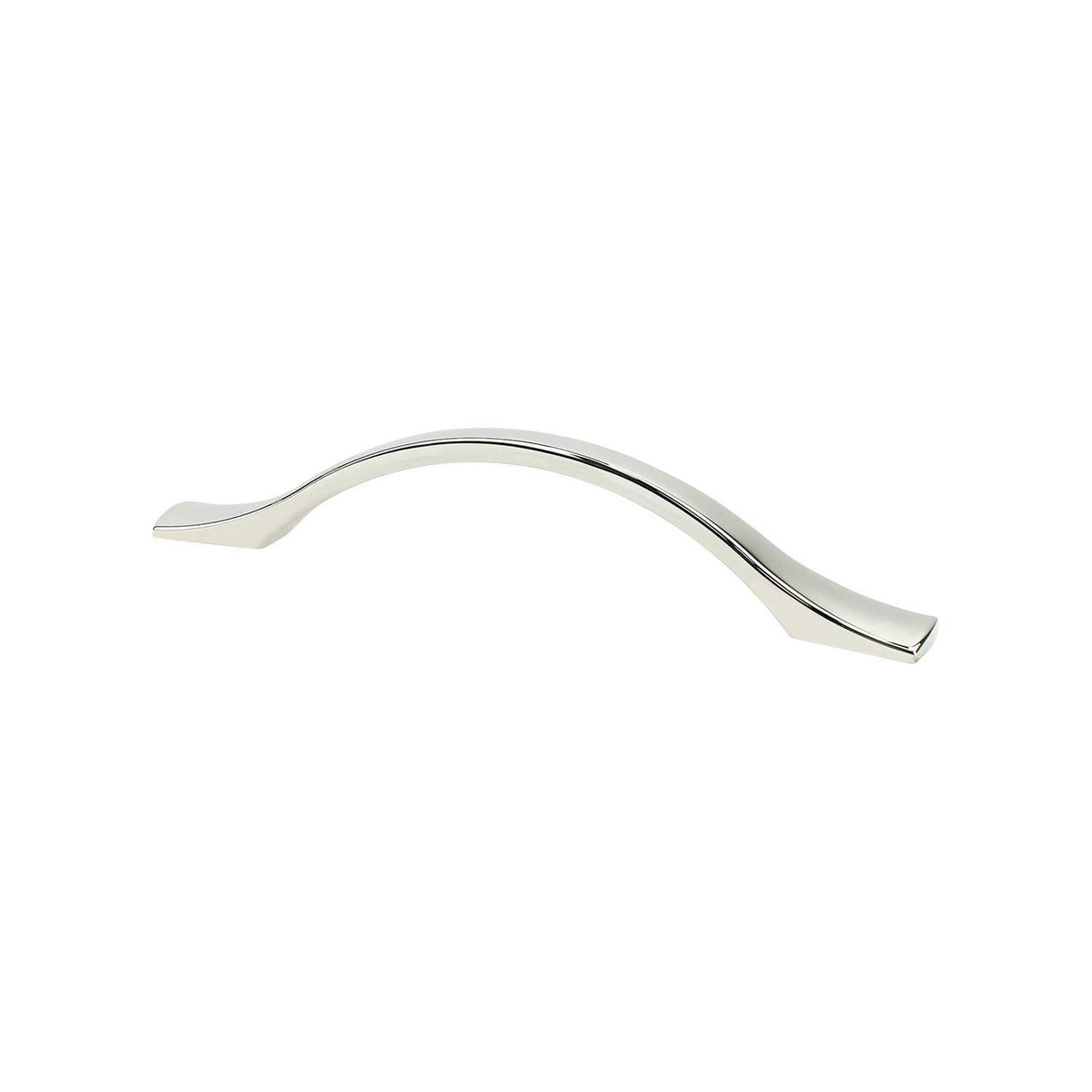 Berenson 9152-1014: 128mm cc Echo Cabinet Pull - Polished Nickel
