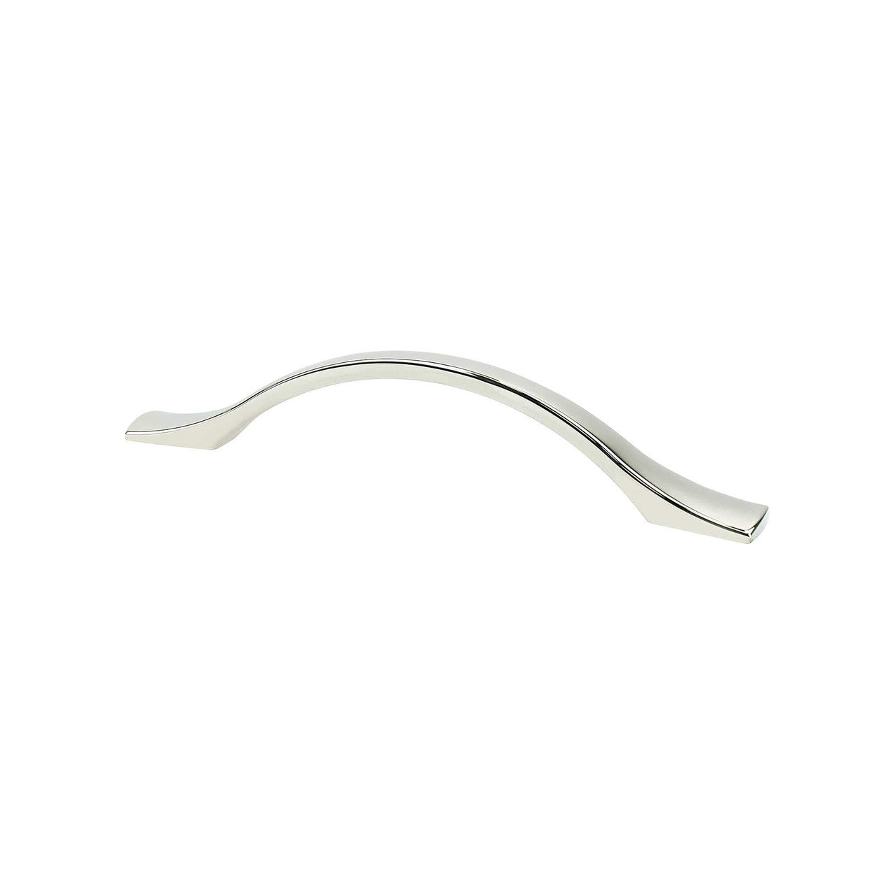Berenson 9152-1014: 128mm cc Echo Cabinet Pull - Polished Nickel