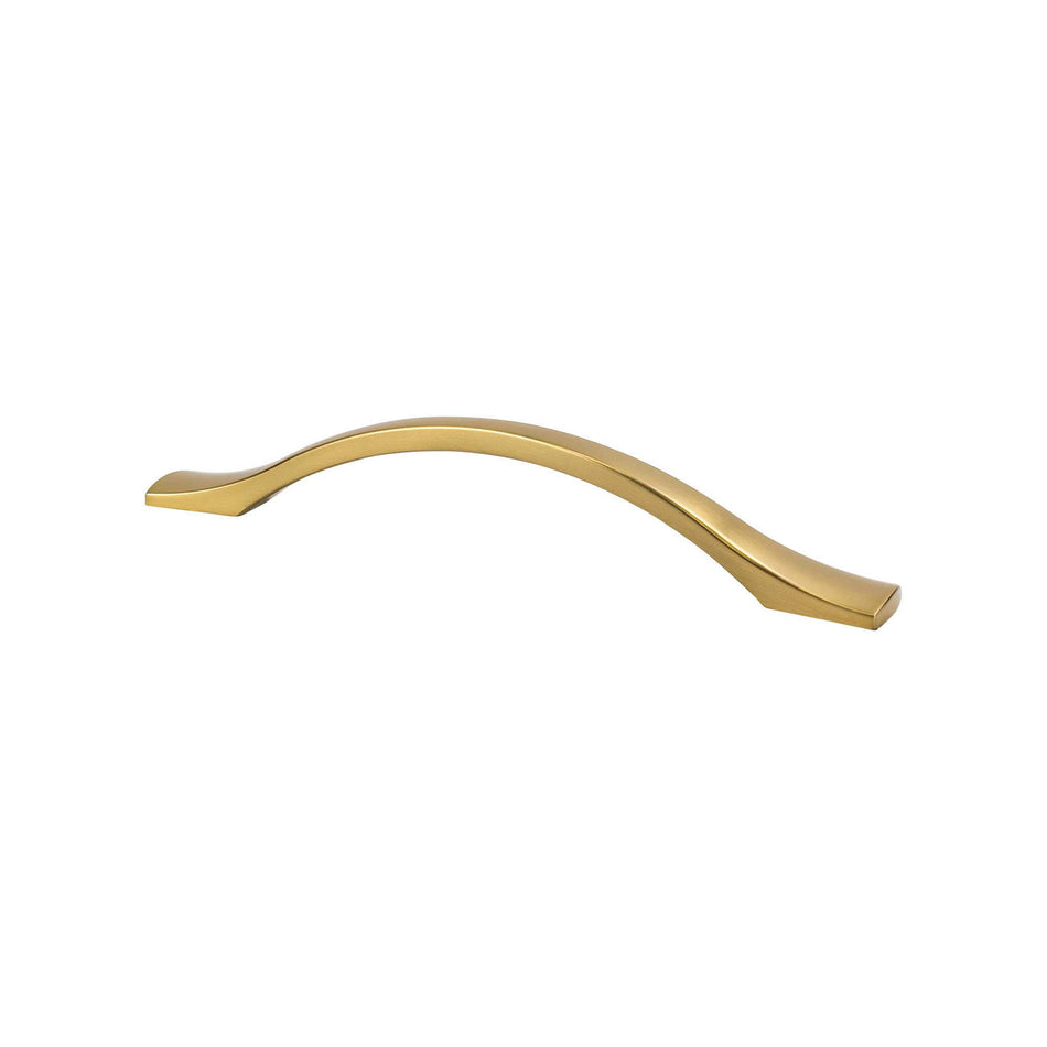 Berenson 9165-1MDB: 160mm cc Echo Cabinet Pull - Modern Brushed Gold