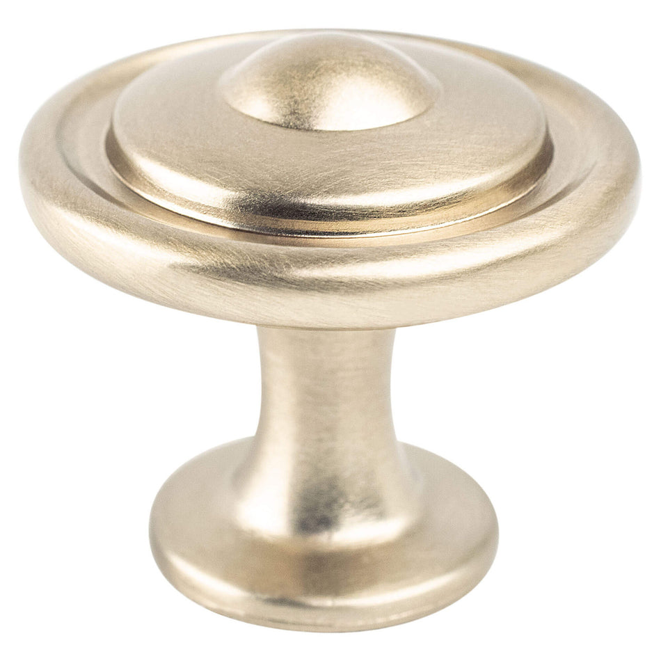 Berenson 9169-10CZ: 1-1/4" Traditional Advantage Three Cabinet Knob - Champagne