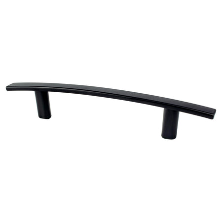 Berenson 9173-1055: 96mm cc Transitional Advantage One Cabinet Pull - Matte Black