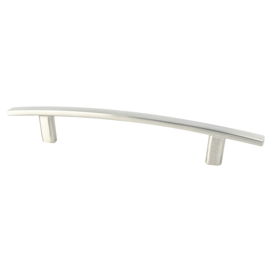 Berenson 9176-1BPN: 128mm cc Transitional Advantage One Cabinet Pull - Brushed Nickel